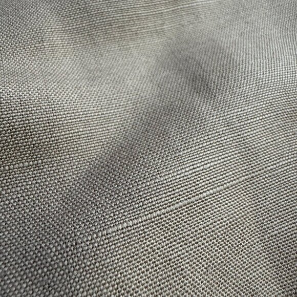 Emma James Button Front Linen Blend Skirt Mid Length 14 Belt Loops‎ Old Money - Picture 3 of 6